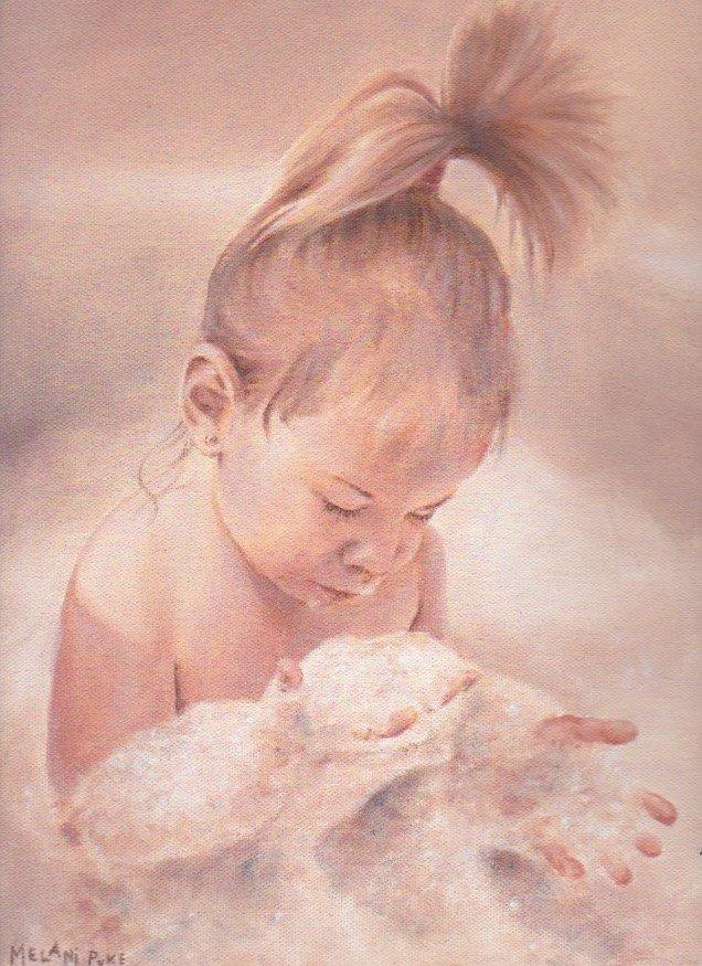 Personalized Oil Painting From Photos, handcraft art on Canvas-Show Case EKD100309-24