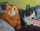 F&S Gift Store Custom Oil Painting, Custom Oil Pet Portrait, Custom Pet Portrait Painting, Custom Pet Art, Custom Pet Painting on Canvas, Oil 18 x 24