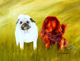 Personalized Oil Painting From Photos, handcraft art on Canvas-Show Case PMR101264-12