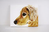 F&S Gift Store Custom pet painting, custom dog painting, custom dog portrait, custom pet portrait, dog art, custom dog oil painting