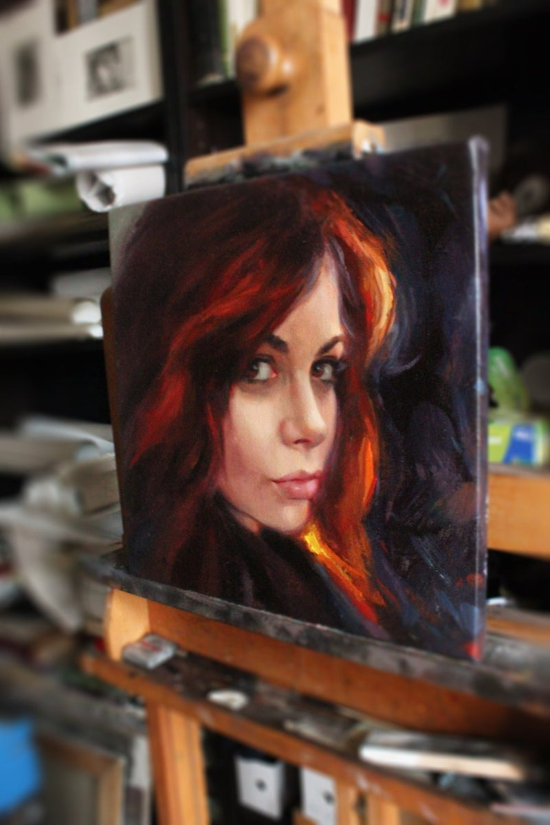 Personalized Oil Painting From Photos, handcraft art on Canvas-Show Case LLS101819-24