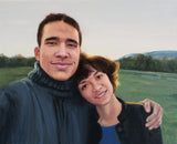 Personalized Oil Painting From Photos, handcraft art on Canvas-Show Case RAL101508-24