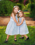 F&S Gift Store Children Custom Portrait-oil painting-custom portrait from photo-custom portrait painting-commission portrait-child portrait-Custom ETSY