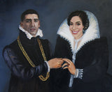 F&S Gift Store oil painting custom per portrait custom oil painting hand painted painting from photo