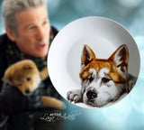 F&S Gift Store Custom pet portrait. dog portrait, cat portrait, oil, acrylic on canvas, porcelain plates, animals by Lana Arkhi