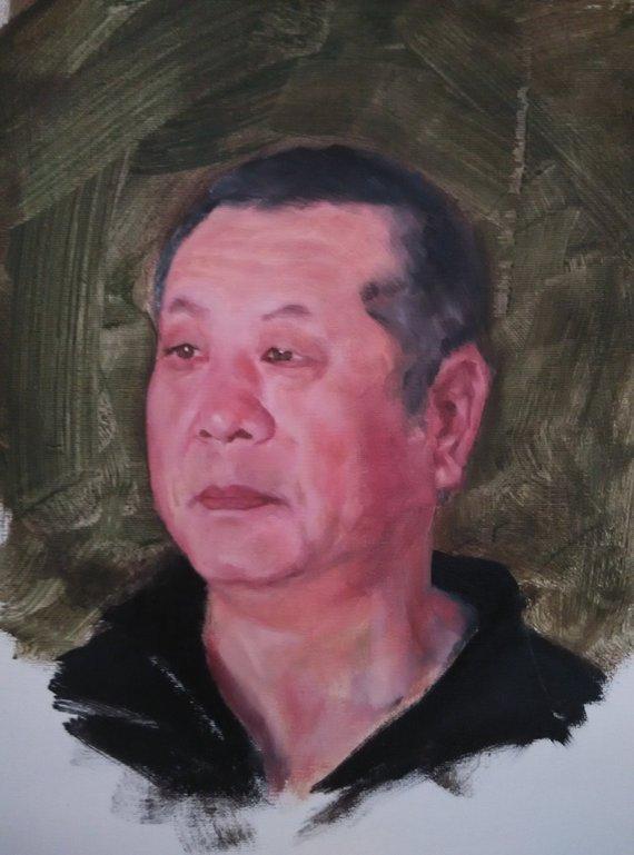 Personalized Oil Painting From Photos, handcraft art on Canvas-Show Case SLM100919-12