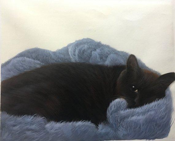Personalized Oil Painting From Photos, handcraft art on Canvas-Show Case BPA100558-20
