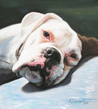 F&S Gift Store Oil Portrait,Dog, professional portrait,custom portrait, portrait from photo, painting,handmade painting, from photo, fine art ,pet painting