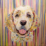 Personalized Oil Painting From Photos, handcraft art on Canvas-Show Case JDO101691-24