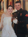 F&S Gift Store Wedding Custom Military Portrait. Veterans Portrait, American Heroe Portrait,Custom Portrait, Wedding Portrait, War Portrait, Oil Painting