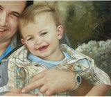 F&S Gift Store Children Custom Portrait-oil painting-custom portrait from photo-custom portrait painting-commission portrait-child portrait-Custom ETSY