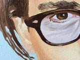 F&S Gift Store Famous people original oil portrait paintings Johnny Depp