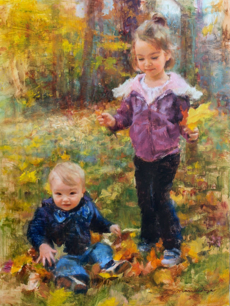 Personalized Oil Painting From Photos, handcraft art on Canvas-Show Case ILS101459-30