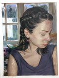 F&S Gift Store custom impressionist portrait from photo, large oil painting on canvas. 100% money-back guarantee