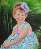 F&S Gift Store Custom portrait-custom oil painting-oil painting-custom child portrait-custom painting from photo-personalized portrait- oil portrait-ETSY