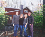 Personalized Oil Painting From Photos, handcraft art on Canvas-Show Case ANO102456-36