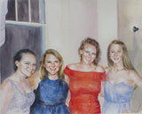 F&S Gift Store Custom Pop Art Oil Painting Portrait based on Mom's Favorite Photo
