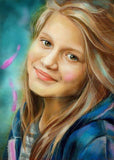 Personalized Oil Painting From Photos, handcraft art on Canvas-Show Case LJS102182-12