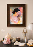 F&S Gift Store Custom portrait commission from photo, 12 x 16 inches, head and shoulders oil painting
