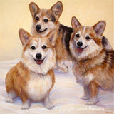 F&S Gift Store Custom Dog Portrait and Commission Dog painting of all dog breeds