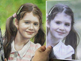 F&S Gift Store Portrait from photo, personalized portrait on canvas, family portrait, custom portrait from photo, individual order, oil painting, gift