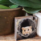 F&S Gift Store Pet Portrait Custom Miniature Oil Painting, commission an artwork of your pet; cat, dog, bird, rabbit, any animal!