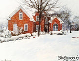 F&S Gift Store Custom Home Painting, House Portrait, Home Warming Gift, Closing Gift, Custom House Painting, Commission Oil Portrait, Oil House Painting