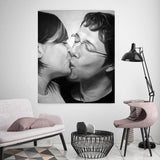 F&S Gift Store Custom design personalized portrait, pair portrait, original oil painting, woman, man, painting, after a photo, painting from photo