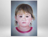 F&S Gift Store Custom oil painting, painting, portrait personalized portrait, child, children, according to your personal photo template, photo
