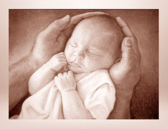 F&S Gift Store Custom, portrait, child, children, baby, custom, oil painting, painting, portrait after your personal photo template, photo