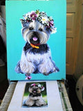 Personalized Oil Painting From Photos, handcraft art on Canvas-Show Case HID102235-48