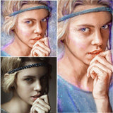 Personalized Oil Painting From Photos, handcraft art on Canvas-Show Case HOJ101542-24