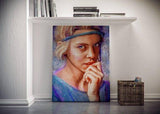 F&S Gift Store Custom portrait Portrait from photo Personalized Portrait Gift Painting Print Digital Anniversary Gift Picture Illustration Gift