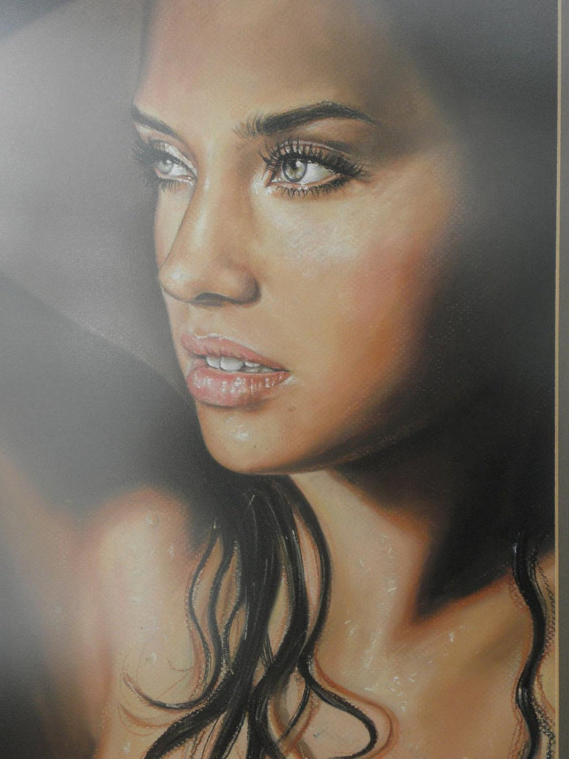 F&S Gift Store Portrait painting of beautiful girl . Custom Portrait Custom Painting Custom portrait with Oil ore Pastel