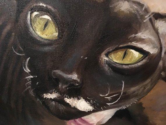 Personalized Oil Painting From Photos, handcraft art on Canvas-Show Case ENM100372-30