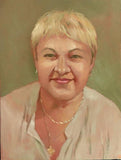 F&S Gift Store Custom Portrait Oil Painting, Oil On Canvas, Personalized Art, Realistic Painting