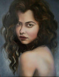 Personalized Oil Painting From Photos, handcraft art on Canvas-Show Case JGF101754-36