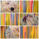 F&S Gift Store Dog Portrait From Photo Oil Painting Dog Lover Gift Custom Dog Portrait Custom Pet Oil Painting Canvas Dog Impasto Portrait Palette Knife