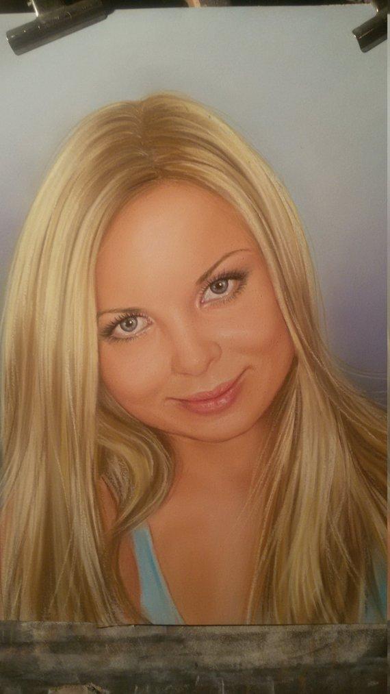 Personalized Oil Painting From Photos, handcraft art on Canvas-Show Case QTK101340-20