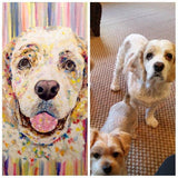 Personalized Oil Painting From Photos, handcraft art on Canvas-Show Case JDO101691-24