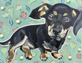 F&S Gift Store Custom Original oil painting of your pet (Chloe Sample)