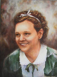 Personalized Oil Painting From Photos, handcraft art on Canvas-Show Case QHE101555-12
