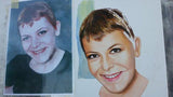 F&S Gift Store Custom Oil Portrait on canvas Painting from photo Custom portrait of girl Original gift / present