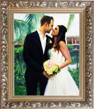 Personalized Oil Painting From Photos, handcraft art on Canvas-Show Case TAH101468-24
