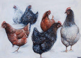 Personalized Oil Painting From Photos, handcraft art on Canvas-Show Case DCF100581-48