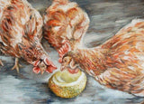 Personalized Oil Painting From Photos, handcraft art on Canvas-Show Case RFI101613-36