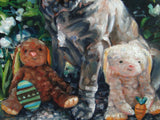 Personalized Oil Painting From Photos, handcraft art on Canvas-Show Case ATO101745-24