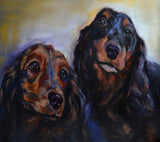 Personalized Oil Painting From Photos, handcraft art on Canvas-Show Case KCJ101650-24