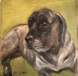 F&S Gift Store CUSTOM ORDER Oil Painting of Your Pet
