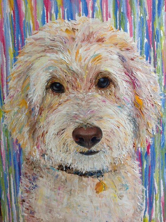 Personalized Oil Painting From Photos, handcraft art on Canvas-Show Case PMD101680-24